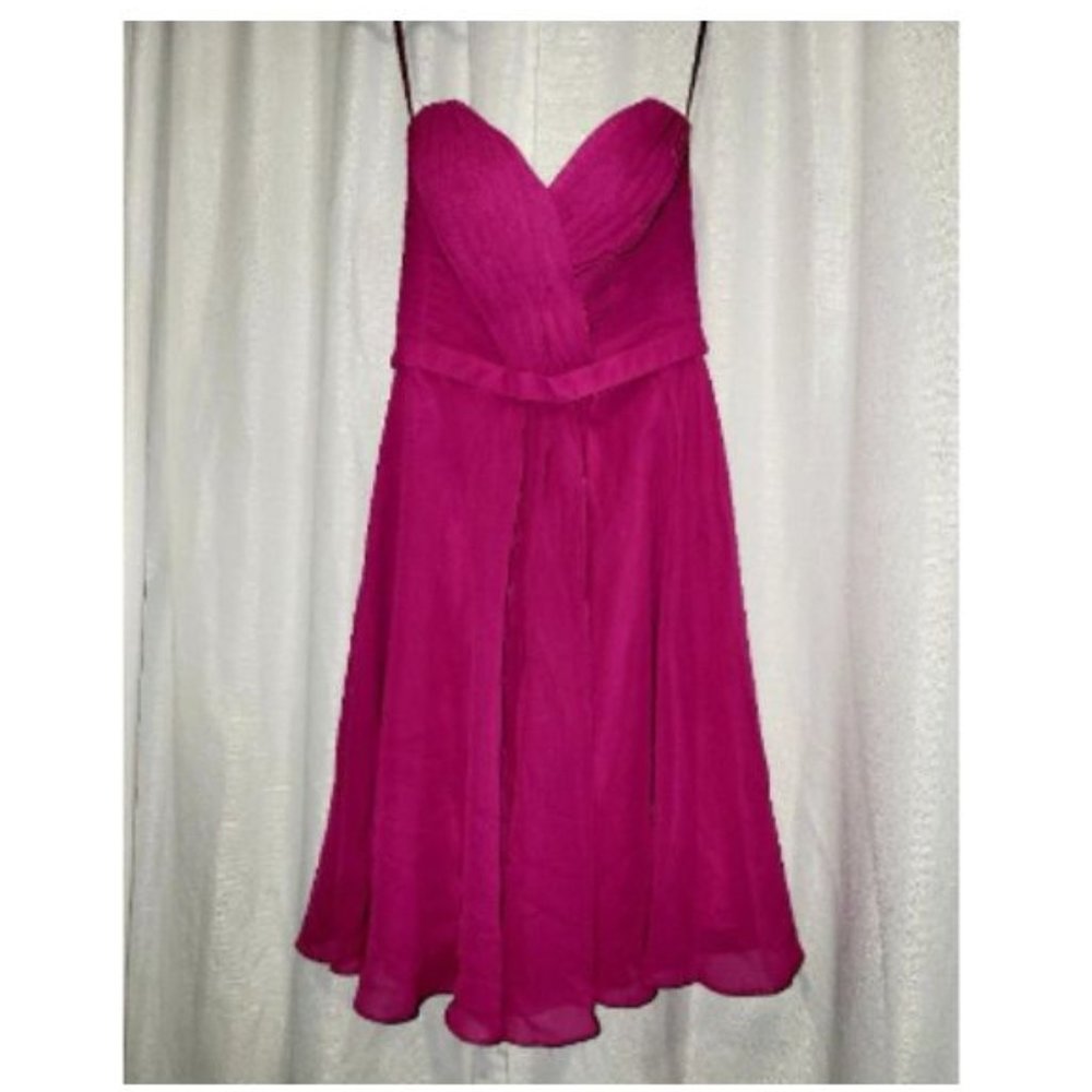 Fuchsia Allure Bridals Bridesmaids Dress- Size 8